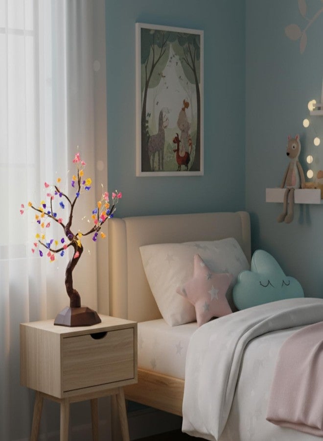 NYRWANA Touch Sensor Spirit Tree Lamp LED Fairy Bonsai Table Night Lamp for Indoor Home Décor Romantic Bedroom Wedding Anniversary Valentine Him Couple Decorative Lighting - Image 5