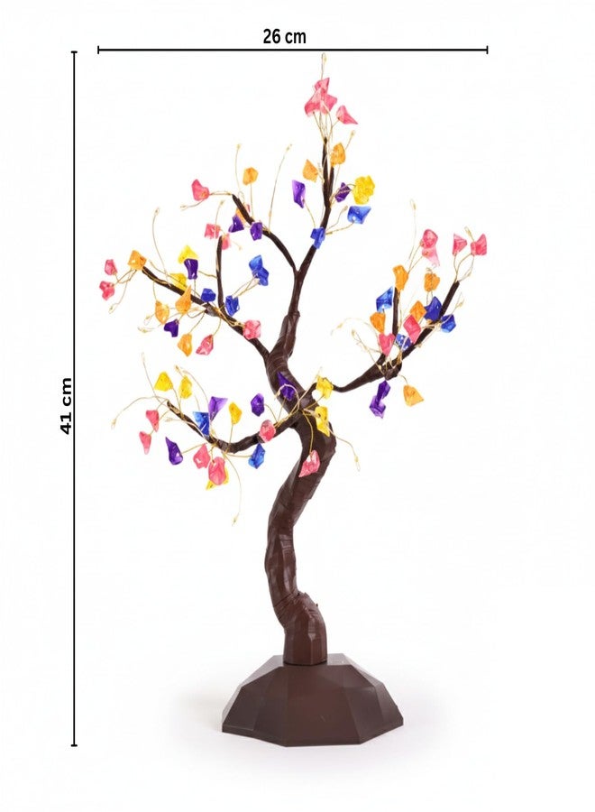 NYRWANA Touch Sensor Spirit Tree Lamp LED Fairy Bonsai Table Night Lamp for Indoor Home Décor Romantic Bedroom Wedding Anniversary Valentine Him Couple Decorative Lighting - Image 4