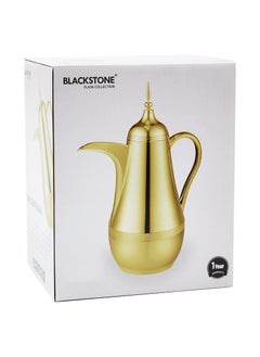 BLACKSTONE 600ML Arabic Vacuum Flask Leakproof Thermos for Tea or Coffee Gold  - Image 3