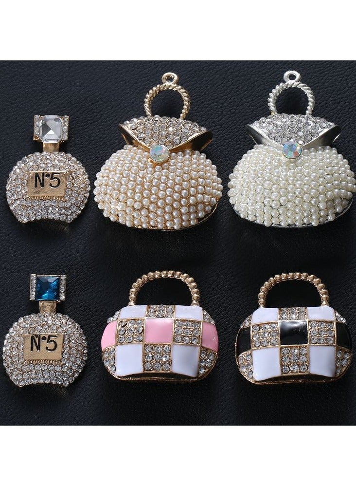 Creative Pearl Bag Car Pendant - Image 2