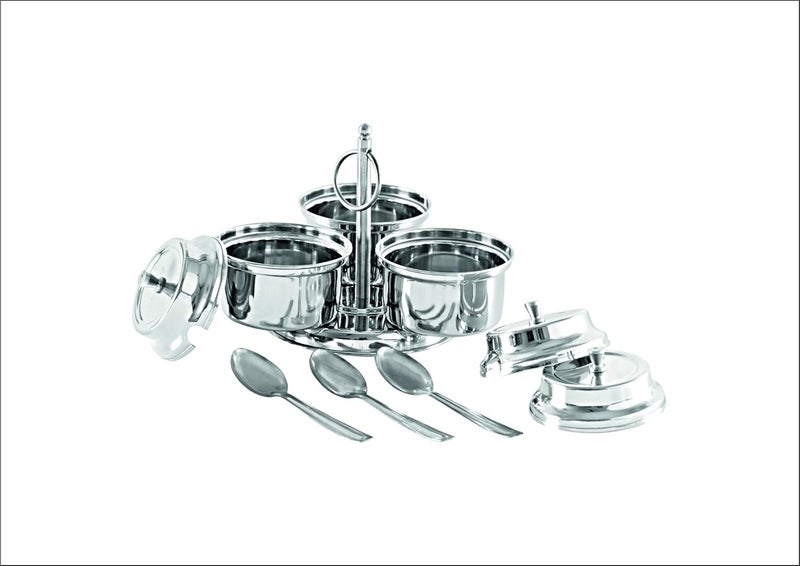 THW Stainless Steel 3 in 1 pickle set Large size - Image 1
