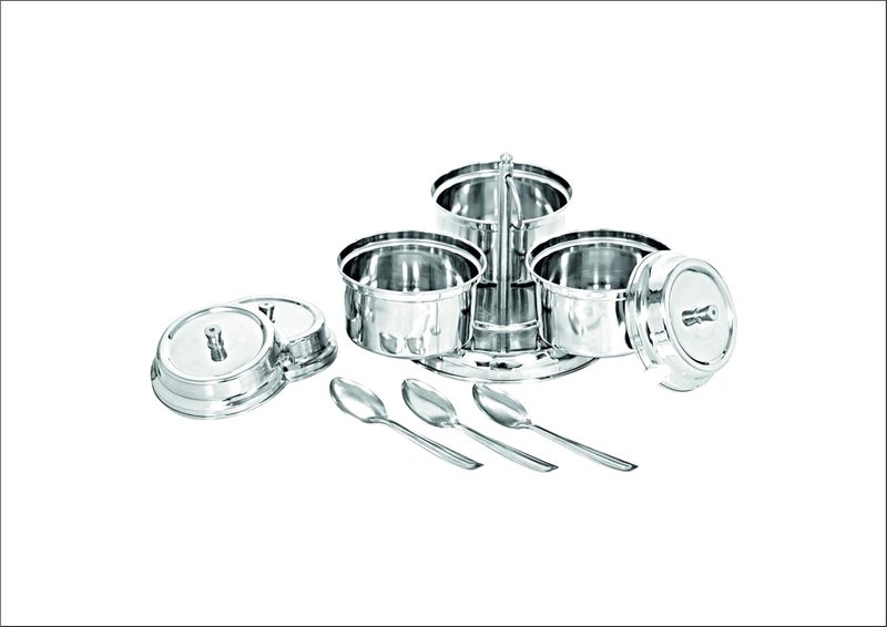 THW Stainless Steel 3 in 1 pickle set Large size - Image 4