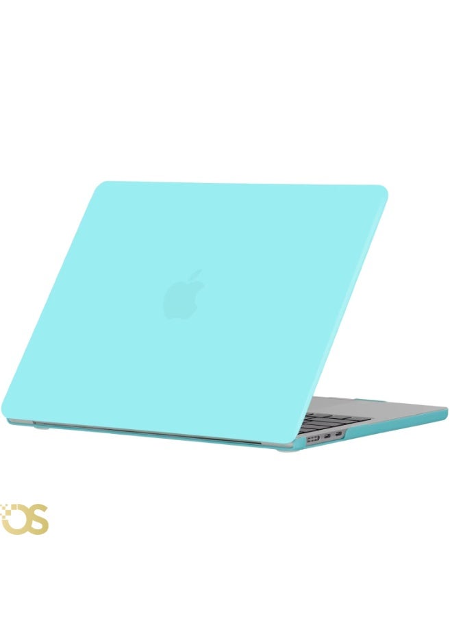 OS Hard Shell Protective Case for MacBook Air 13.6-inch — Sky Blue — Compatible with A2681, A3113 & A3240 Models - Image 4