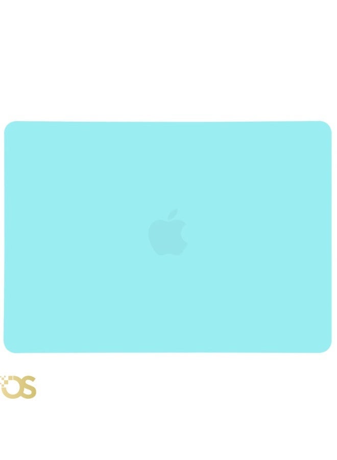 OS Hard Shell Protective Case for MacBook Air 13.6-inch — Sky Blue — Compatible with A2681, A3113 & A3240 Models - Image 1