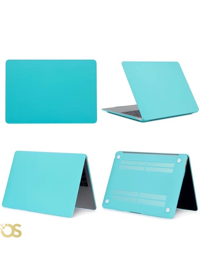 OS Hard Shell Protective Case for MacBook Air 13.6-inch — Sky Blue — Compatible with A2681, A3113 & A3240 Models - Image 2