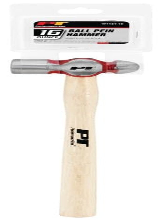 بيرفورمانس تول مطرقة كروية بمقبض من الخشب الصلب W1134-16، وزن 16 أونصة، من أداة الأداء - Image 2