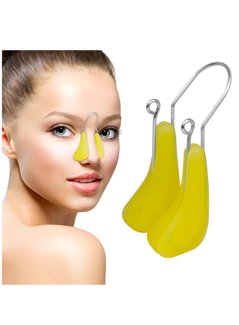 Nose Shaper Lifter Clip,Nose Shaper Clip Nose Beauty Up Lifting Soft Safety Silicone Rhinoplasty Nose Bridge Straightener Corrector - Image 1