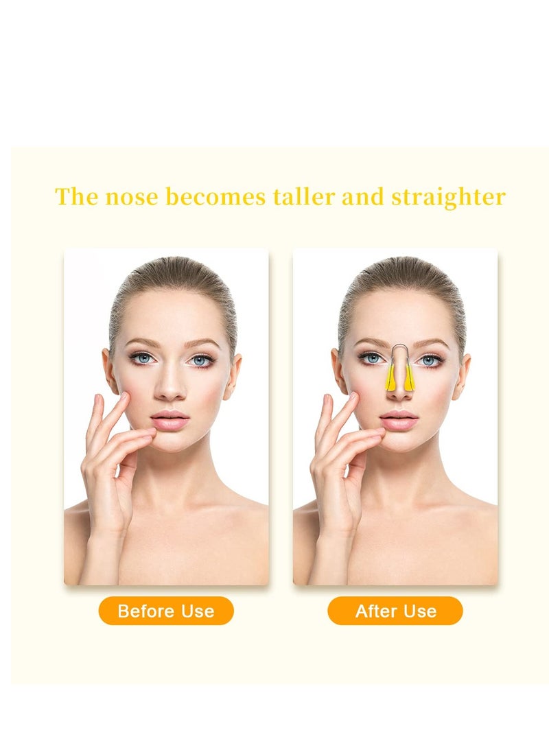 Nose Shaper Lifter Clip,Nose Shaper Clip Nose Beauty Up Lifting Soft Safety Silicone Rhinoplasty Nose Bridge Straightener Corrector - Image 3