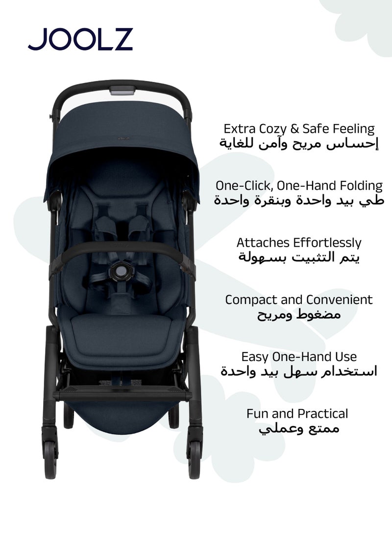 JOOLZ Foldable Bumper Bar for Stroller | Extra Cozy & Secure | Easy One-Hand Use | Quick Fold | Stylish Design | Safe for Toddlers | Compatible with Joolz | 10 x 50 x 8 CM - Image 3