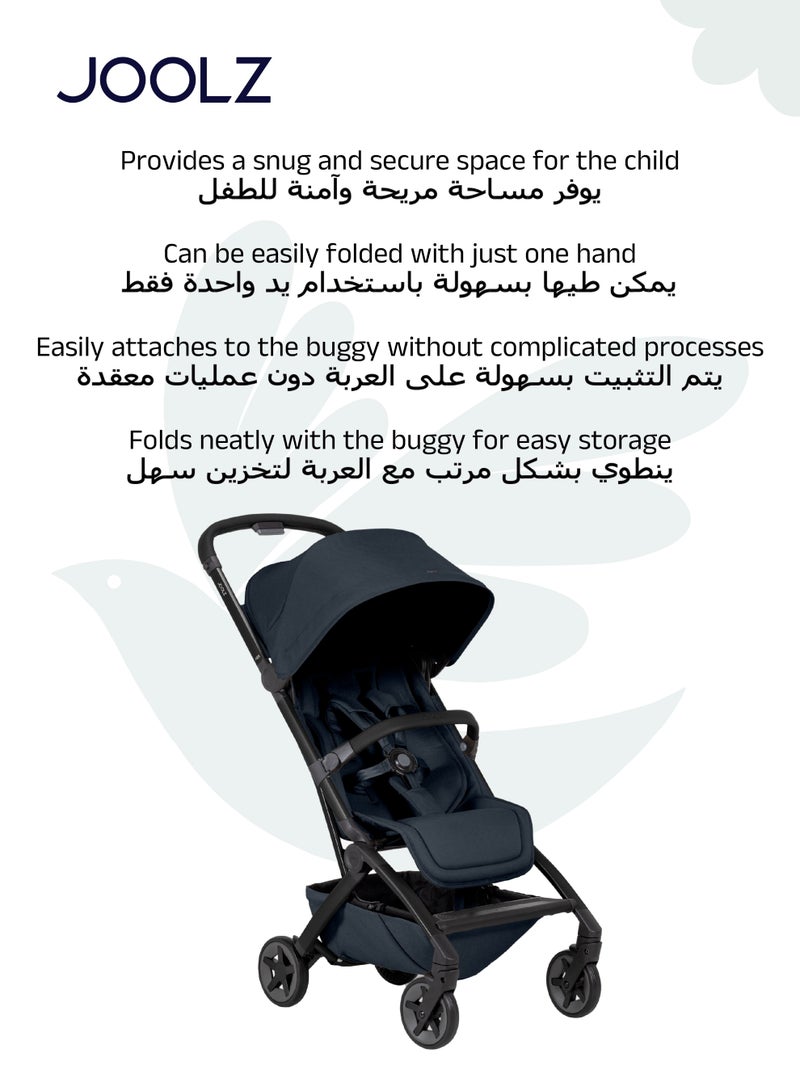 JOOLZ Foldable Bumper Bar for Stroller | Extra Cozy & Secure | Easy One-Hand Use | Quick Fold | Stylish Design | Safe for Toddlers | Compatible with Joolz | 10 x 50 x 8 CM - Image 4