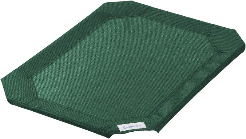 Coolaroo Replacement Cover for The Original Elevated Pet Bed - Medium, Brunswick Green - Image 1