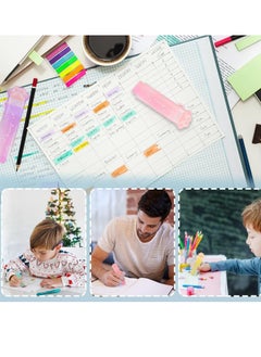 SYOSI محايات القط مخلب ممحاة قابلة للسحب للأطفال، محايات ملونة متدرجة، ممحاة قطة لطيفة، ممحاة مطاطية لطيفة للأطفال، ممحاة مطاطية قابلة للسحب للطلاب، كتابة اللوازم المدرسية المكتبية، 4 قطع متدرجة اللون  - Image 3