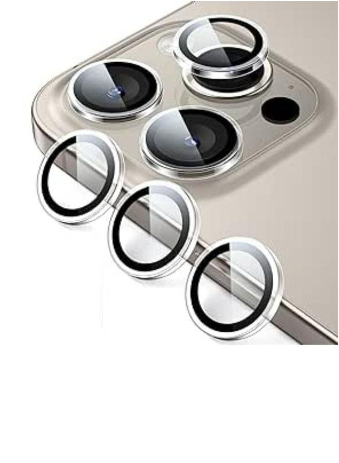 PROMASS Camera lens protector for iPhone 15 pro Tempered glass metal individual ring cover - Image 3