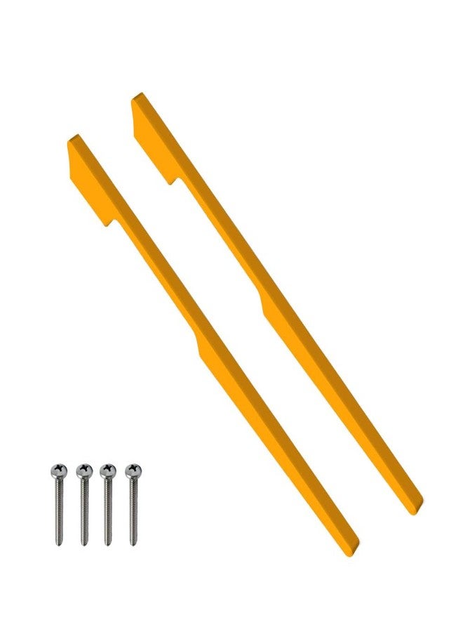 VOLO Cabinet Handles - Multi-Use Aluminium Pull Handles for Wardrobes, Drawers, Sliding Closets & Doors in Kitchen, Office & Bedroom | Pack of 2 (SAC-40) (Gold, 288MM (12 INCH)) - Image 1