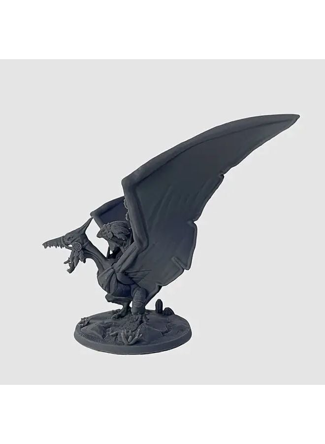 Shaobingxiyi Lizard Sentinel 3D Printed Miniature Model With Spear Shield For Tabletop RPG - Image 4