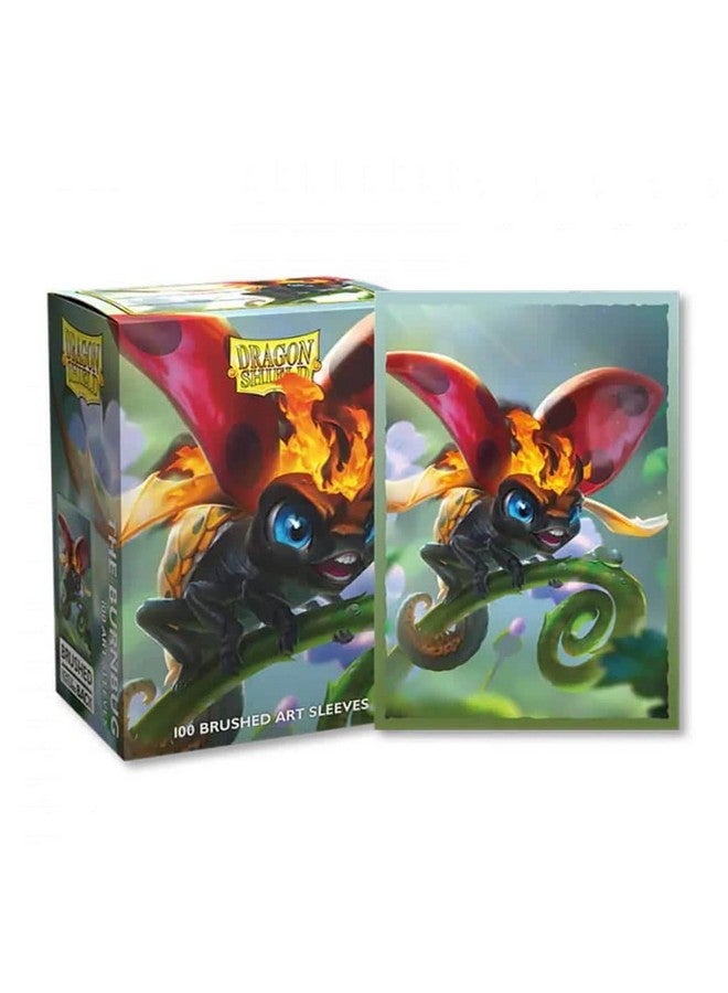 Dragon Shield Sleeves - Limited Edition Brushed Art: Spirit Animals - Burnbug 100CT Card Sleeves - Textured Back - Compatible with Magic The Gathering, Pokémon, and Yugioh TCG & LCG - Top Loader - Image 3
