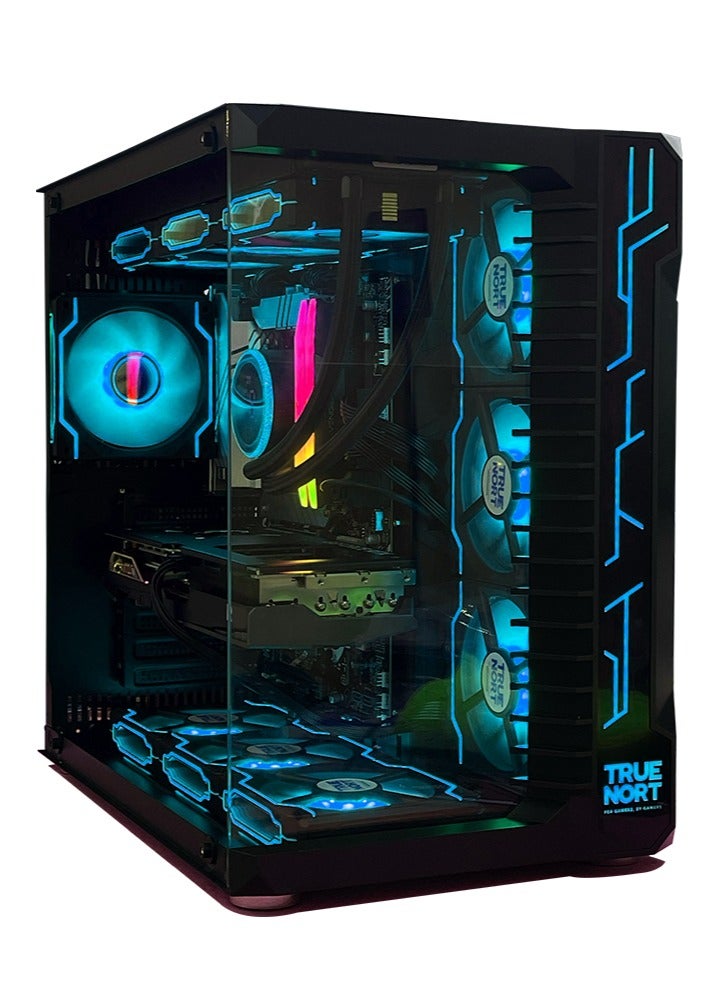 Truenort StormX 5060 Gaming PC â€“ AMD Ryzen 7 7800X 3D | 32GB RAM | 2TB SSD |NVIDIA GeForce RTX 5060 Graphic Card | Windows 11 Pro | TrueNort RGB Gaming Case Black  - Image 2