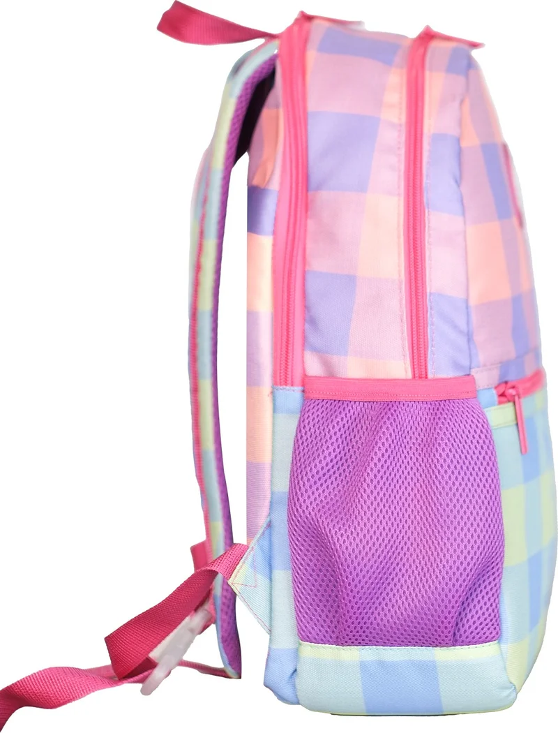 يونايتد كولورز أوف بينتيون Plaid Pattern Girls Primary School Bag