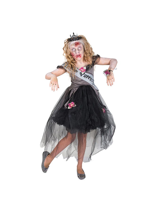 Mad Costumes Zombie Prom Queen Kids Costume 7-8 Years - Image 1