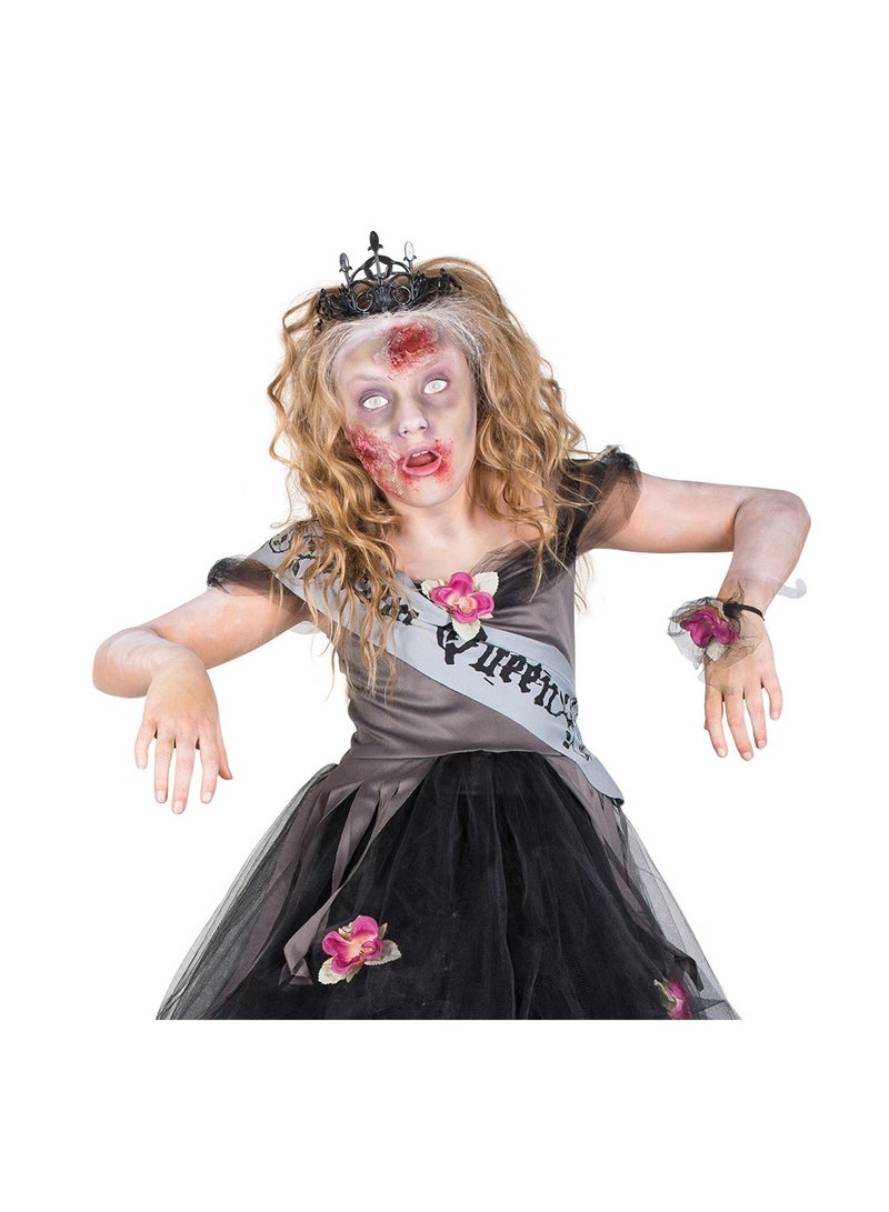 Mad Costumes Zombie Prom Queen Kids Costume 7-8 Years - Image 4
