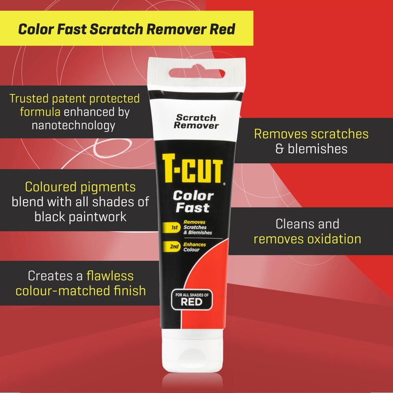 T-Cut Color Fast Red Scratch Remover, 5.3 Oz - Image 3