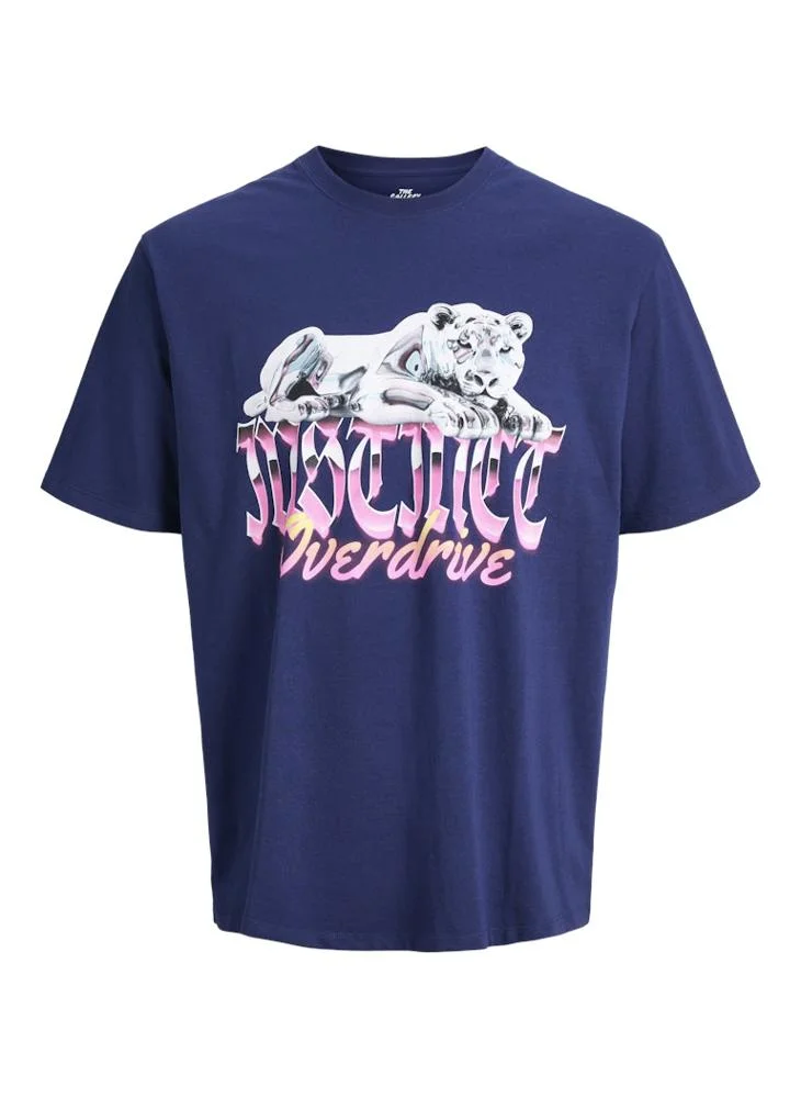 JACK & JONES Graphic Crew Neck T-Shirt