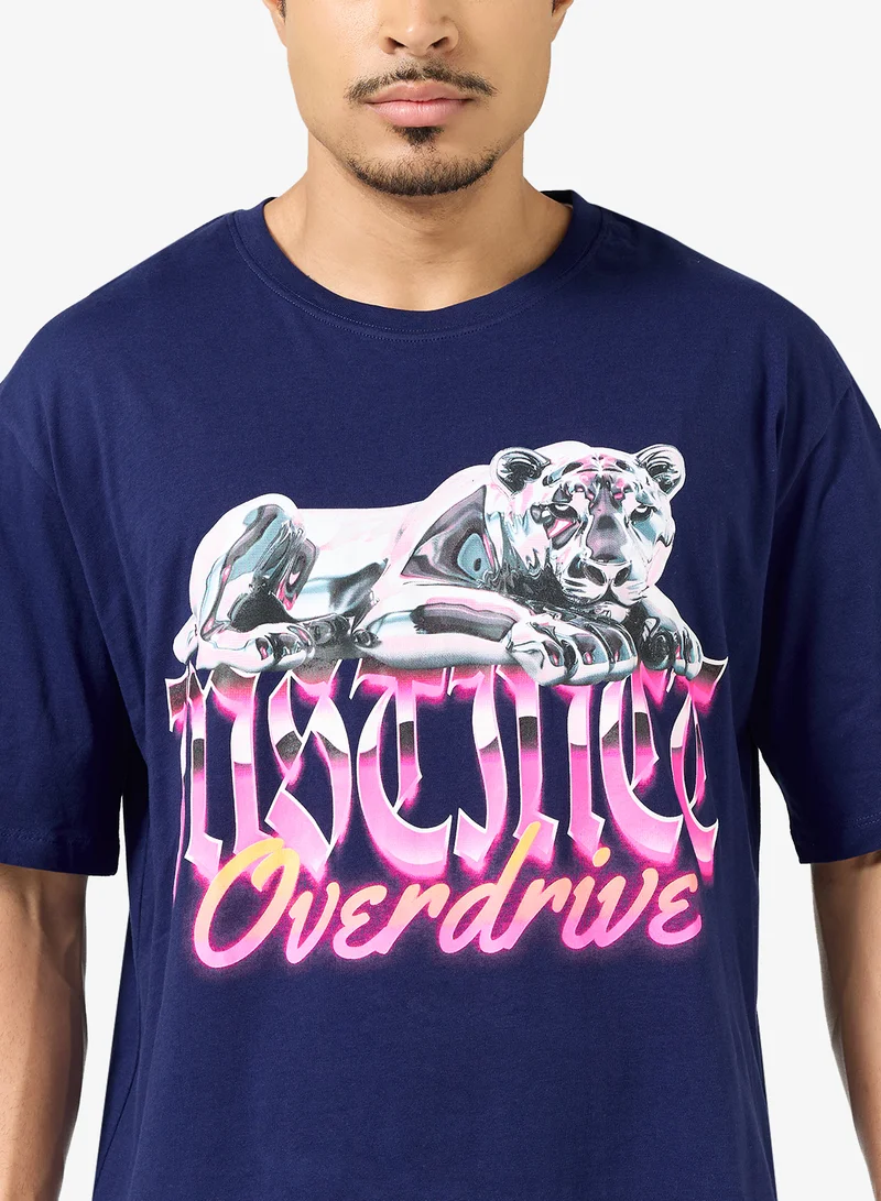 JACK & JONES Graphic Crew Neck T-Shirt