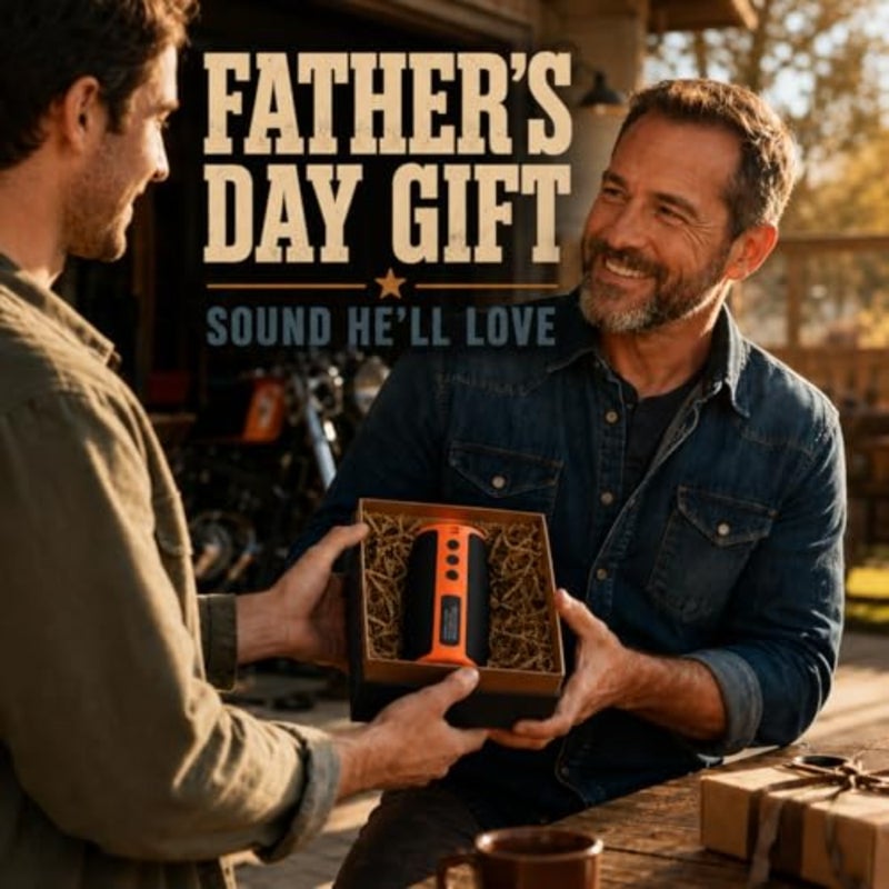 M68 tooth Speaker, 12W, IPX5, FM, USB AUX, Orange Portable 12W speaker for camping, garage, backyard and beach. IPX5 splash-resistant with FM, USB drive, AUX and dual pairing - Image 3