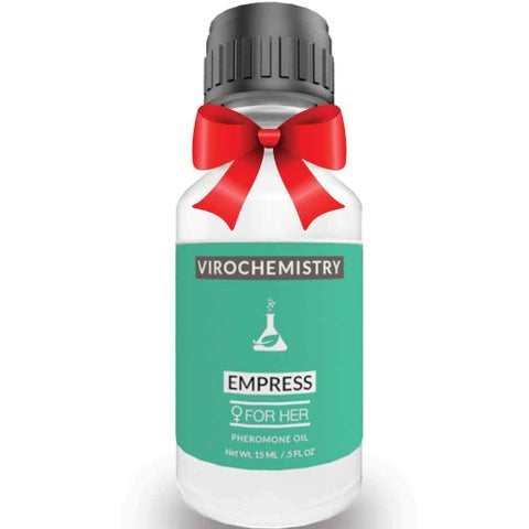 VIROCHEMISTRY Pheromones For Women EMPRESS  Elegant Ultra Strength Organic Fragrance Body Perfume Oil 15mL Concentrate Human Grade Pheromones to Attract Men