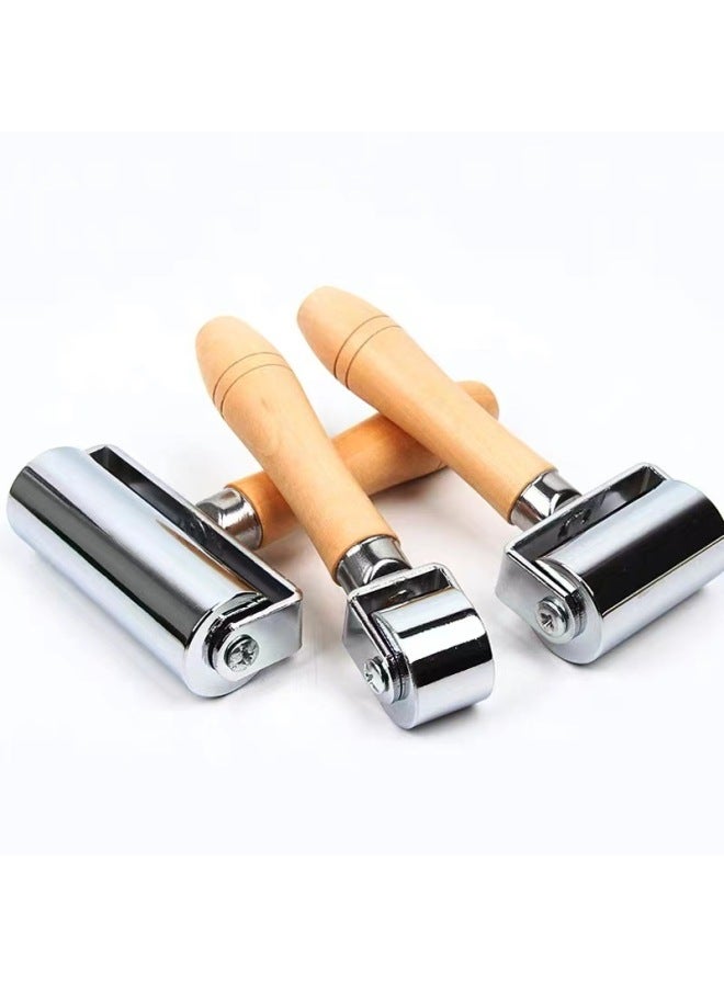 Clean_title-Specifications:Original Wooden Handle White Roller -100mm - Image 2