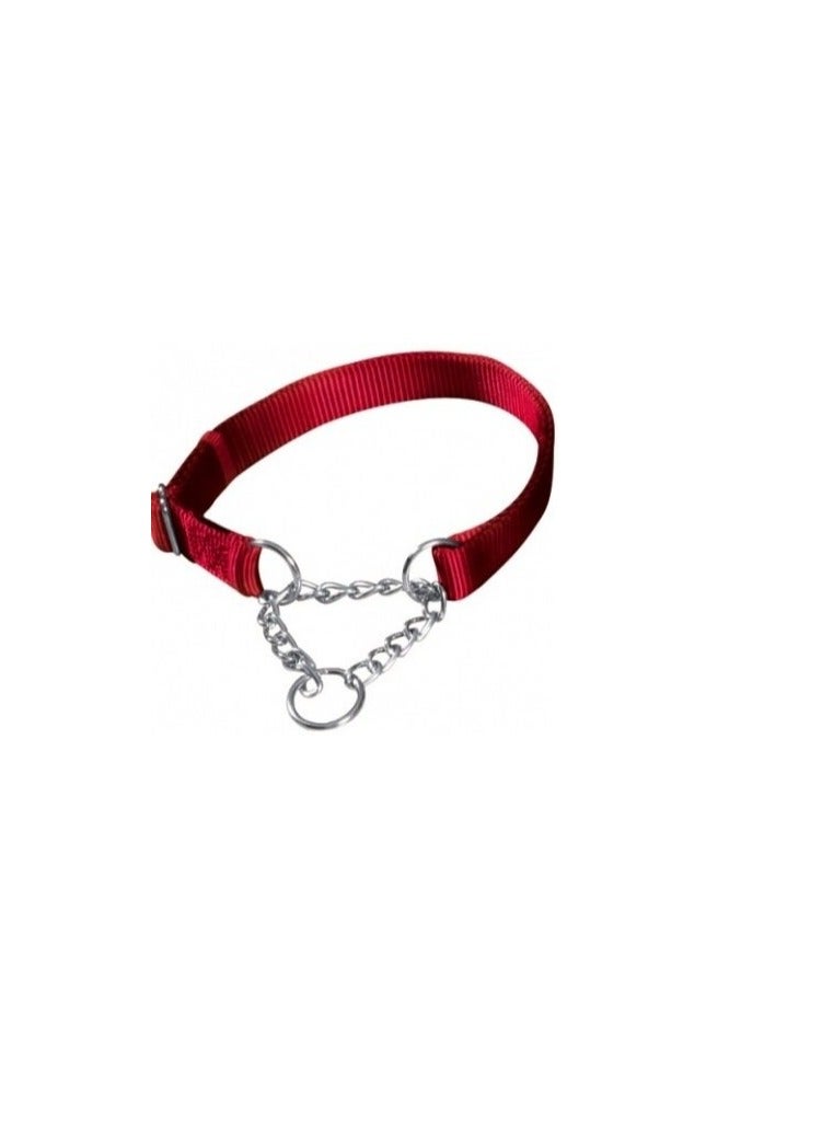 Trixie Premium Semi-Choke Red Collar For Dogs - Image 3