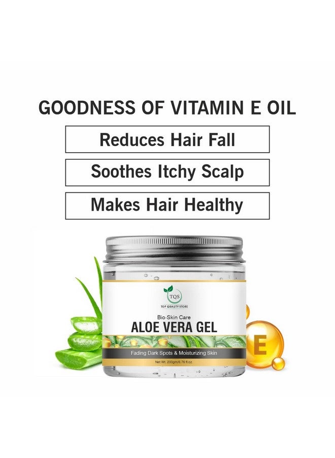 TQS Bio-Skin Care Aloe Vera Gel for Dark Spots and Moisturizing, 200g - Image 4