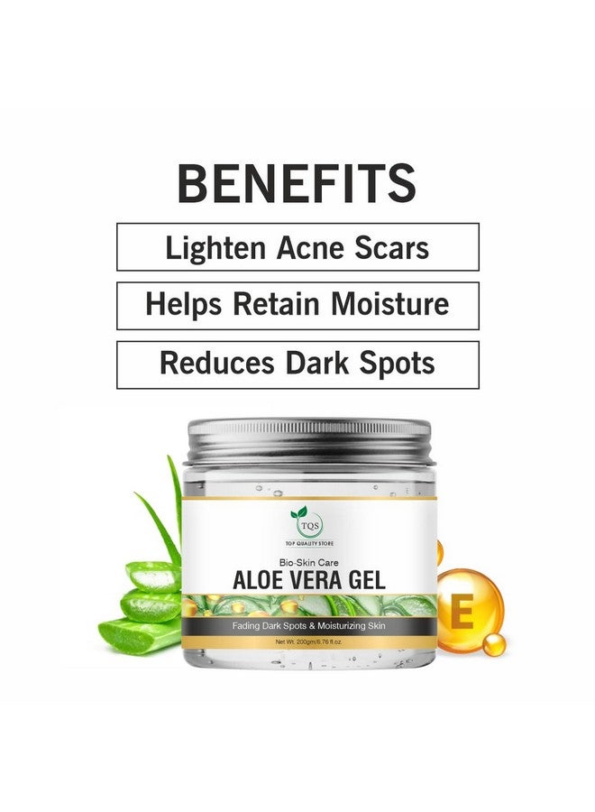 TQS Bio-Skin Care Aloe Vera Gel for Dark Spots and Moisturizing, 200g - Image 3