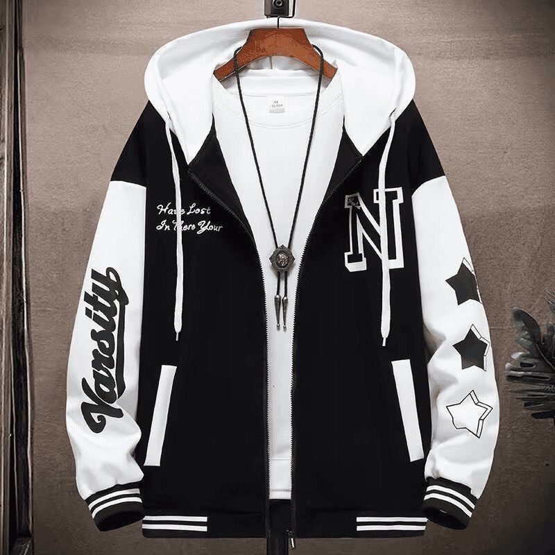 13-15 Years Old Junior High School Boys Coat 14 Handsome Baseball Suit Jacket 15 Years Old Teenager Big Boy Men'S Clothing - Image 1