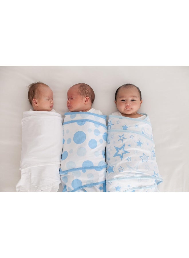 Miracle Blanket Swaddle Wrap - Boy, Girl, or Neutral Receiving Baby Blanket - Soft, Wearable Sleep Sack Essential for Newborns and Infants (Pink Elephants) - Image 2