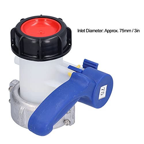 Qinlorgo IBC Tank Replacement Valve, DN50 75mm Coarse Thread IBC Tote Valve, ABS + Aluminum Alloy Water Tank Adapter, for IBC Tank, Chemical Barrels - Image 4