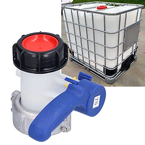 Qinlorgo IBC Tank Replacement Valve, DN50 75mm Coarse Thread IBC Tote Valve, ABS + Aluminum Alloy Water Tank Adapter, for IBC Tank, Chemical Barrels - Image 3