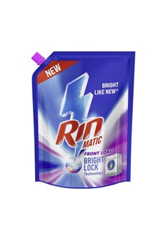 Rin Detergent Liquid 2L Pouch- Front Load  - Image 1