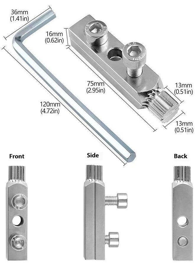 Stripped Screw Extractor Set For Damaged Screw Remover And Extractor Easy Out Bolt Extractor Kit Broken Allen Screw Removal Tool broken water pipe extractor - Image 3