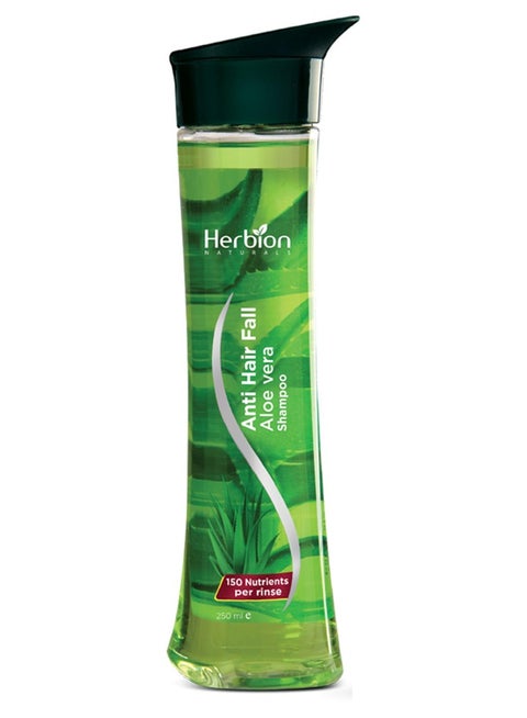 Herbion Naturals Anti-Hair Fall Shampoo with Aloe Vera Extract and Lemon Juice for Dry and Delicate Hair (250ml)