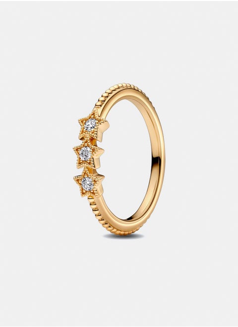 Celestial Stars Ring - Gold Plated