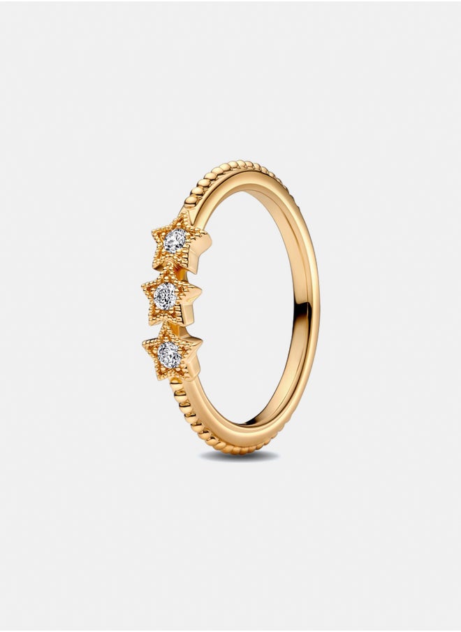 Celestial Stars Ring - Gold Plated