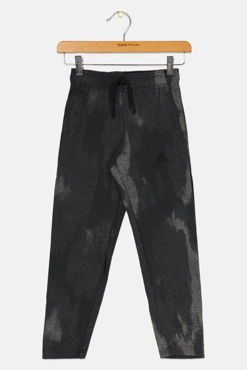 Adidas Kids Boy Sportswear Fit Outdoor Sweatpants, Multicolor  - Image 1