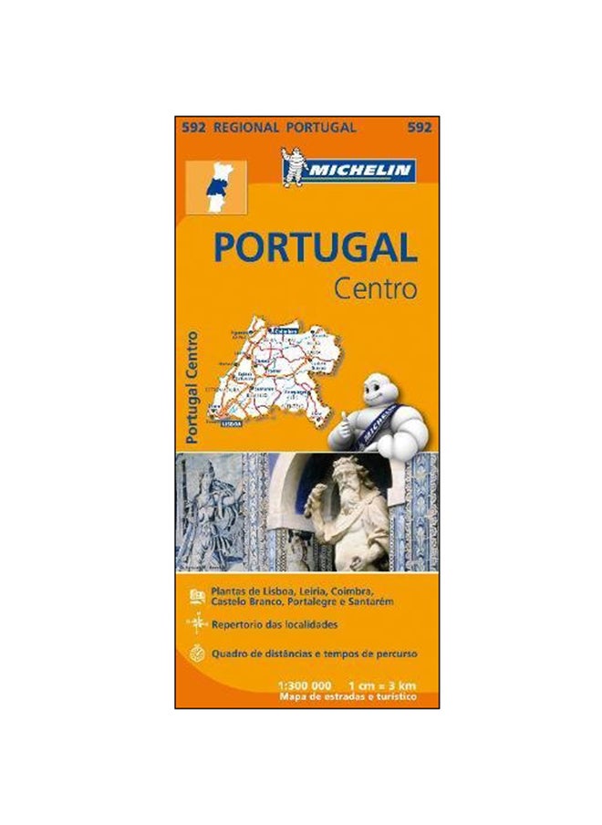null - Portugal Centro - Michelin Regional Map 592 - Image 1