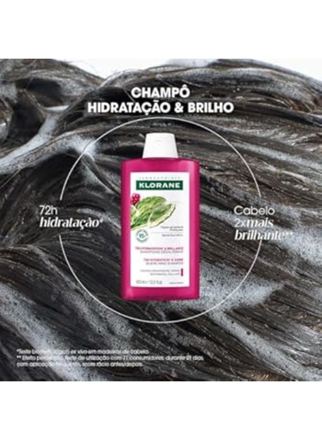 Klorane Prickly Pear Hydration and Shine Shampoo 400ml - Image 2