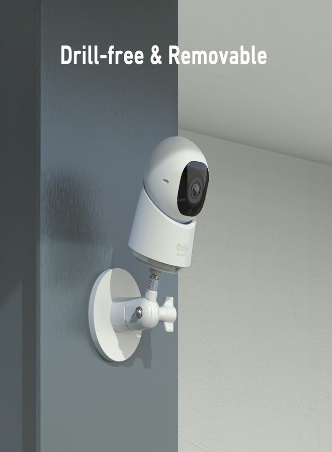 Holicfun No-Drill Magnetic Mount for Outdoor/Indoor Security Cameras and Solar Panels, Universally Compatible with Ring, Blink, Eufy, Wyze, Google Nest, Arlo, Simplisafe, and More (White) - Image 2