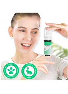 Elaimei Eyelash Extension Shampoo 50ml Eyelid Foaming Cleanser Lash Foam Shampoo for Extensions Oil Paraben & Sulfate Free 100% Safe for Natural Lashes Non-Irritating Perfect for Professional Salon  - Image 2