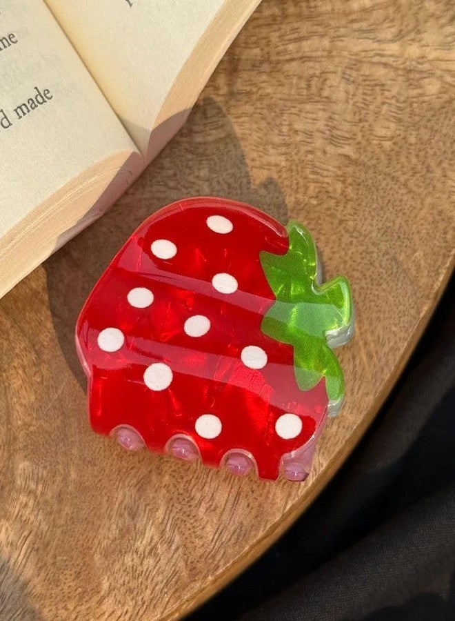 Radhya Accessories Viral Cartoon Unbreakable Hair Claws for Women & Girls | Fruity Hair Clutcher | Strong Grip Korean Trendy Hair Clips | Cute Aesthetic Hair Accessories | Gift-Ready Pack of 2 Cute Claws - Image 3