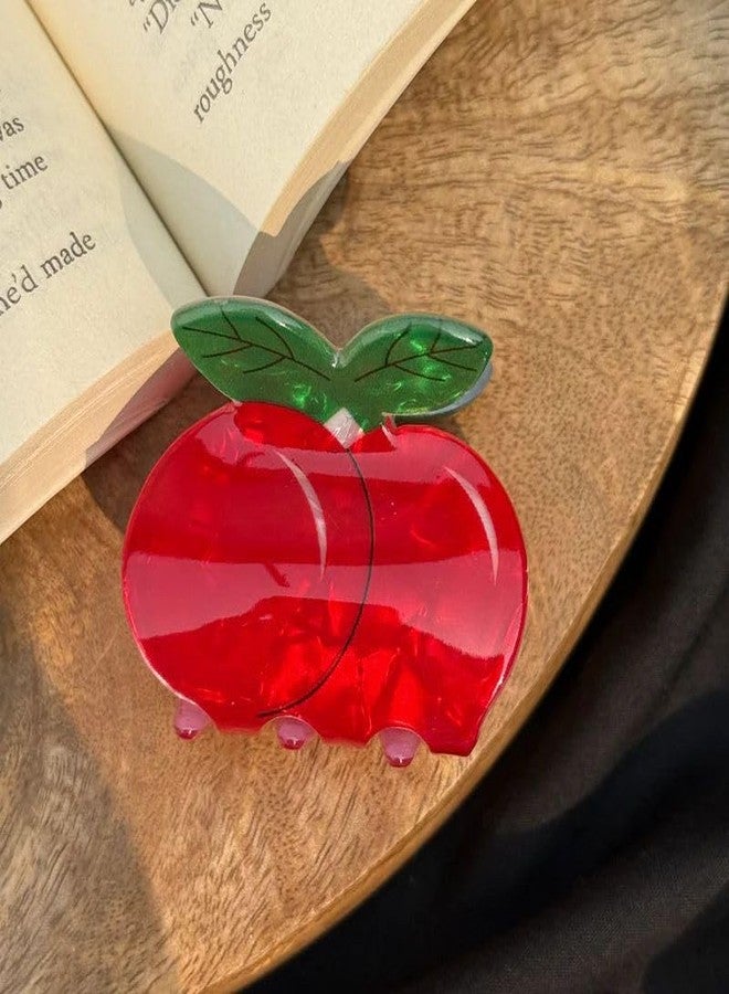 Radhya Accessories Viral Cartoon Unbreakable Hair Claws for Women & Girls | Fruity Hair Clutcher | Strong Grip Korean Trendy Hair Clips | Cute Aesthetic Hair Accessories | Gift-Ready Pack of 2 Cute Claws - Image 2