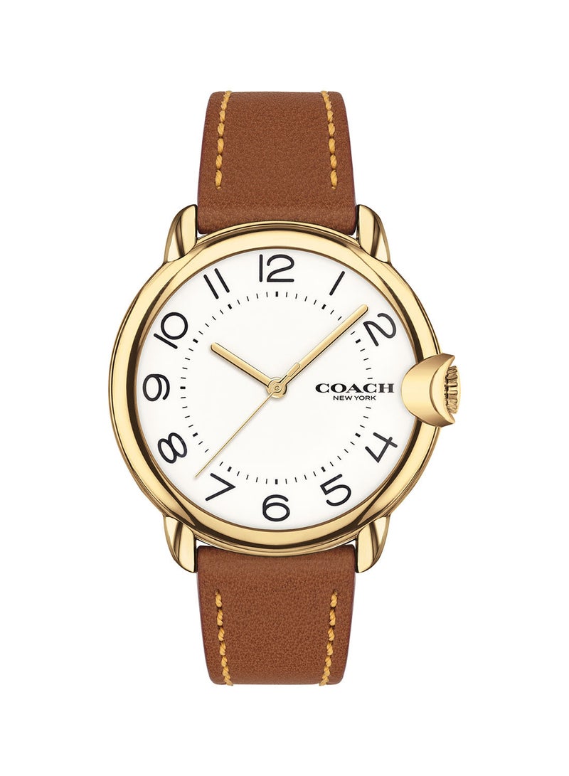 COACH Women Arden  White Dial Watch - 14503607 - Image 1